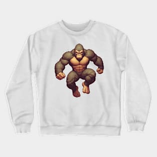 king kong angry walk Crewneck Sweatshirt